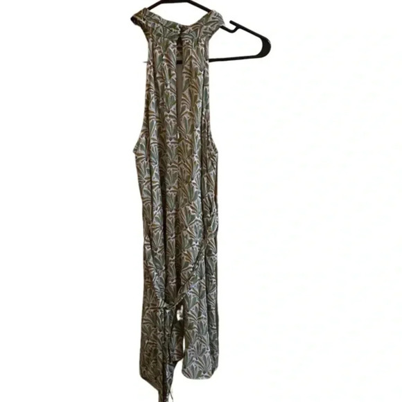 Anthropologie Maddie High Neck Belted Romper Size Small - Picture 6 of 9